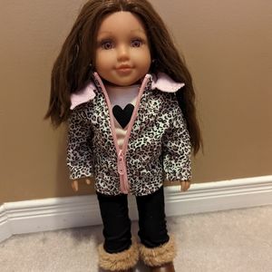 18inch doll.  Bought from sears